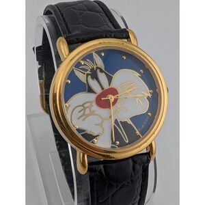 Vintage 1994 Looney Tunes Sylvester the Cat Watch w/ Box- New Battery